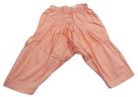 Světleoranžové harémové lehké kalhoty zn. Minnie Minors