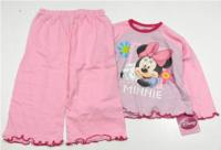 Outlet - Růžovo-fialové pyžámko s Minnie zn. Disney