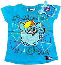 Nové - Azurové tričko s Furbym 