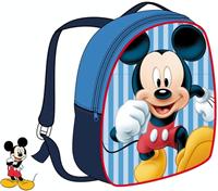 Nové - Azurovo-pruhovaný batoh s Mickeym zn. Disney 