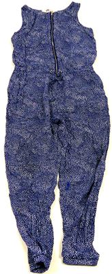 Námořnicky modrý vzorovaný kalhotový overal zn. H&M