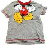 Šedé tričko s Mickeym zn. Disney+George 