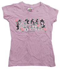 Růžové tričko s nápisem zn. Smartee