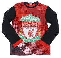 Červeno-černé pyžamové triko Liverpool F.C.