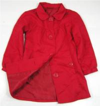 Červený plátěný podzimní kabátek zn.Cherokee