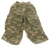 Army manžestrové kalhoty s kapsami zn. Cherokee
