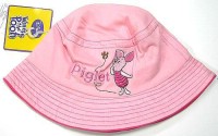 Outlet - Růžový plátěný klobouček s Prasátkem zn. Disney