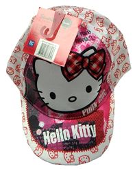 Nové - Bílá kšiltovka s Hello Kitty zn. Sanrio