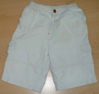 Béžové 3/4 plátěné kalhoty s kapsami zn. Ladybird