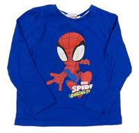 Modré triko se Spider-manem zn. Marvel 