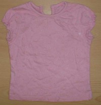 Růžové tričko se vzorem zn. St. Bernard
