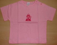 OUTLET - Růžové tričko s obrázkem