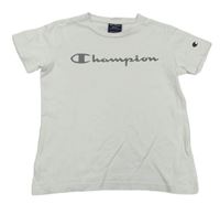 Bílé tričko s logem zn. Champion