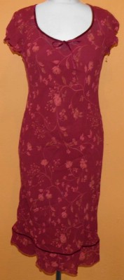Dámské červené šaty s květy zn. Dorothy Perkins