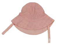 Světlerůžový madeirový klobouk zn. F&F