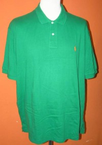 Pánské zelené tričko s límečkem zn. Ralph Lauren