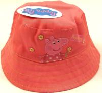 Outlet - Růžový klobouček s Pepinou zn. Mothercare vel. 1-3 roky