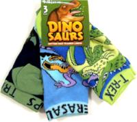 Nové - 3pack ponožky s dinosaury vel. 23-26