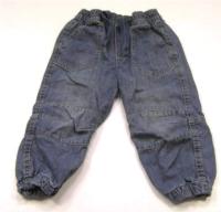 Modré lehké riflové kalhoty zn. Early Days