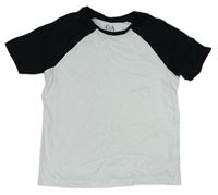 Bílo-černé tričko zn. C&A