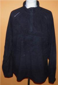 Pásnká černá fleecová funkční bunda zn. Quechua