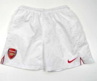 Bílé šusťákové kraťásky Arsenal zn. Nike