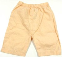 Oranžové 7/8 plátěné kalhoty zn. Marks&Spencer