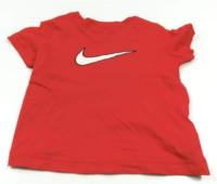 Červené tričko s logem zn. Nike 