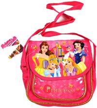 Nové - Růžová taška přes rameno s princeznami zn. Disney