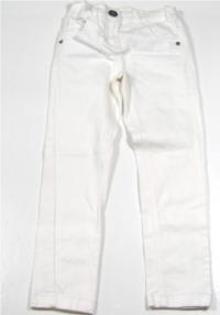 Bílé riflové skinny kalhoty zn. Next 
