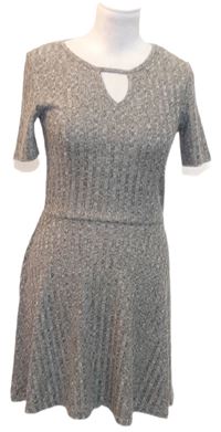Dámské šedé úpletové šaty zn. H&M