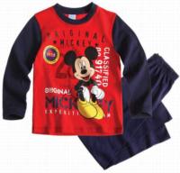 Nové - Tmavomodro-červené pyžámko s Mickeym zn. Disney 
