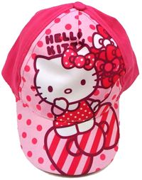 Nové - Tmavorůžová kšiltovka s Hello Kitty zn. Sanrio