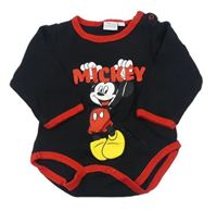 Černo-červené body s Mickeym zn. Disney