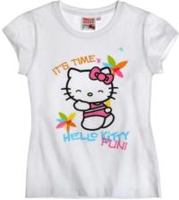 Nové - Bílé tričko s Kitty zn. Sanrio 