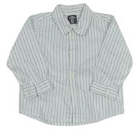 Bílo-světlemodrá pruhovaná košile zn. H&M