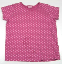 Růžové puntíkové tričko zn.Cherokee