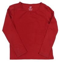 Červené triko zn. H&M