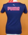 Outlet - Dámské černé tričko s potiskem zn. Puma