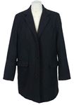 Pánský černý vlněný kabát Burton 
