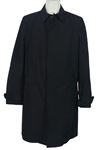 Pánský černý šusťákový jarní kabát H&M