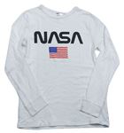 Bílé pyžamové triko NASA H&M