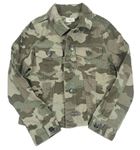 Khaki-béžová army riflová bunda F&F