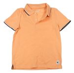 Neonově oranžové polo tričko C&A