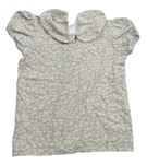 Luxusní dívčí trička s krátkým rukávem velikost 98