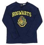 Tmavomodré pyžamové triko s potiskem - Harry Potter H&M