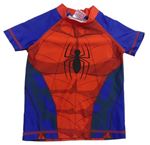 Červeno-modré UV tričko - Spiderman Marvel