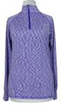 Dámské fialové melírované sportovní triko Boohoo 
