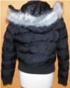 Dámská černá šusťáková zimní bunda s kapucí zn. Miss Posh
