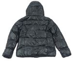 Černá šusťáková zimní bunda s kapucí zn. M&Co